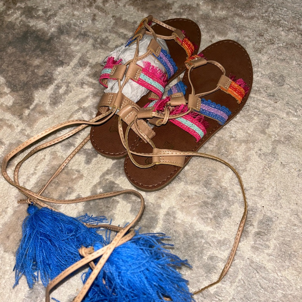 Colorful Strappy Sandals